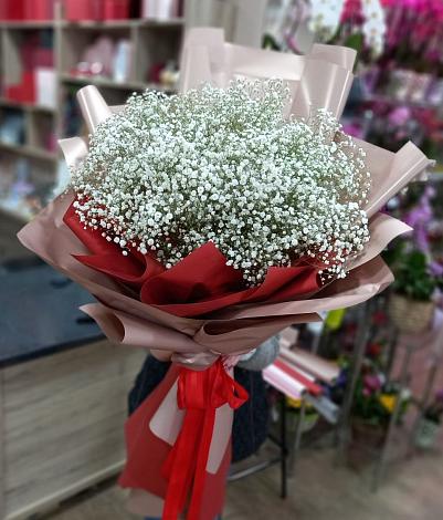 Букет цветов из: Гипсофила в Сычевке