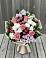 Букет цветов из: Альстромерии, Гвоздики, Розы и Хризантемы в Сычевке