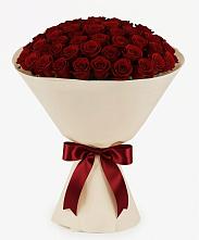 Букет 101 Бордовая роза Блэк Бакарра #REPLACE_PRED# Сычевке