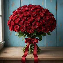 Букет Красные розы Блэк Меджик в Сычевке