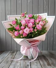 Букет Розовый кустик #REPLACE_PRED# Сычевке