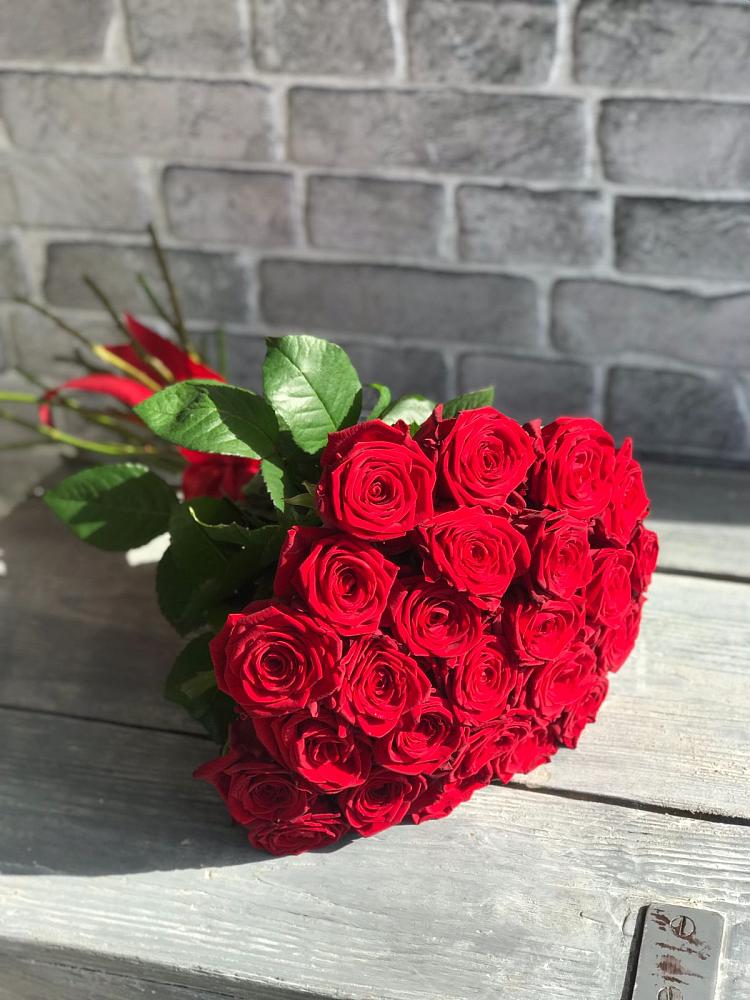 Букет Красные розы Фридом в Сычевке