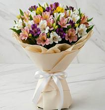 Букет цветов из:  Альстромерии #REPLACE_PRED# Сычевке