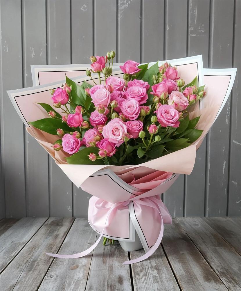 Букет Розовый кустик в Сычевке