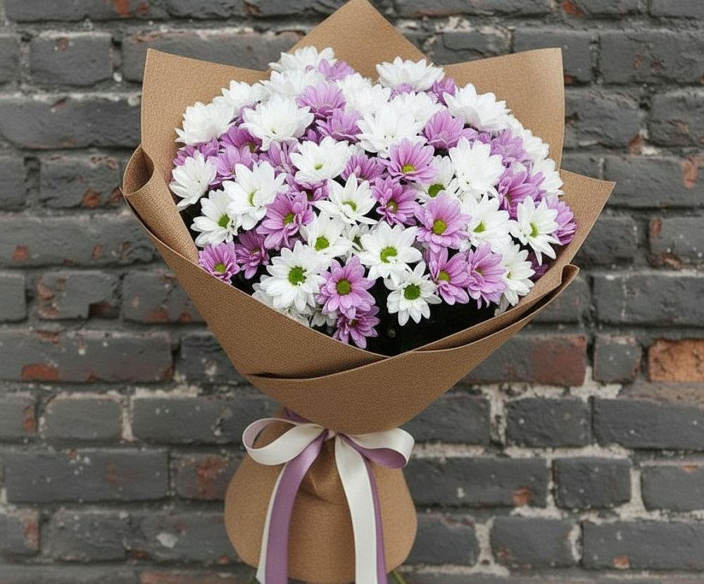 Букет цветов из: Хризантемы в Сычевке